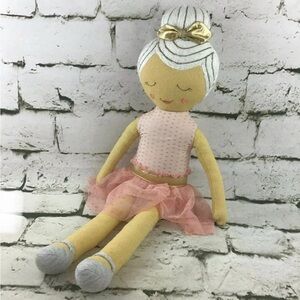 Target Pillowfort Plush Ballerina Rag Doll Decorative Bedroom Pillow Toy